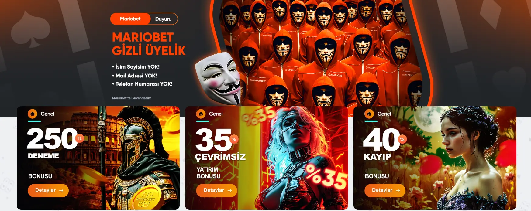 MarioBet casino Türkiye